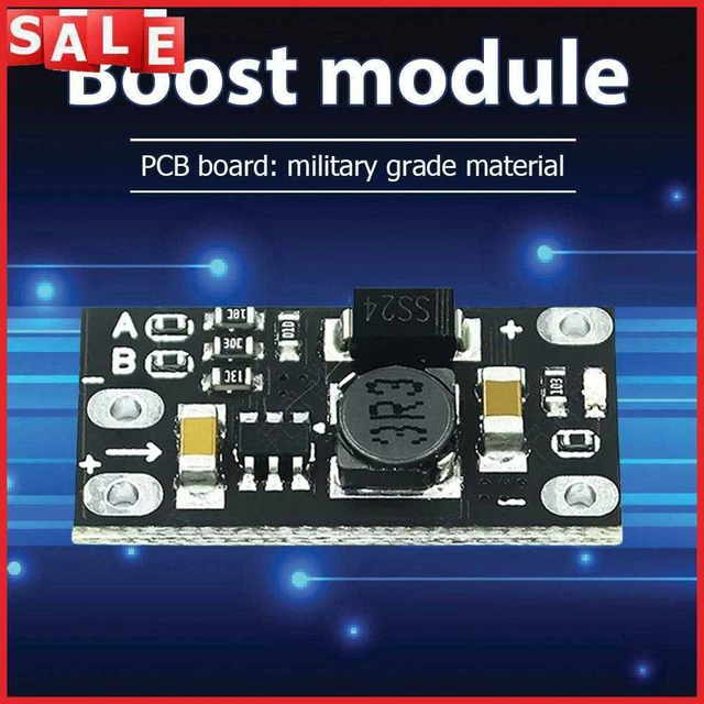 Batteria al litio boost da 3,7 V a 12 V DC-DC scheda step up supporta uscita 5/8/9/12 V