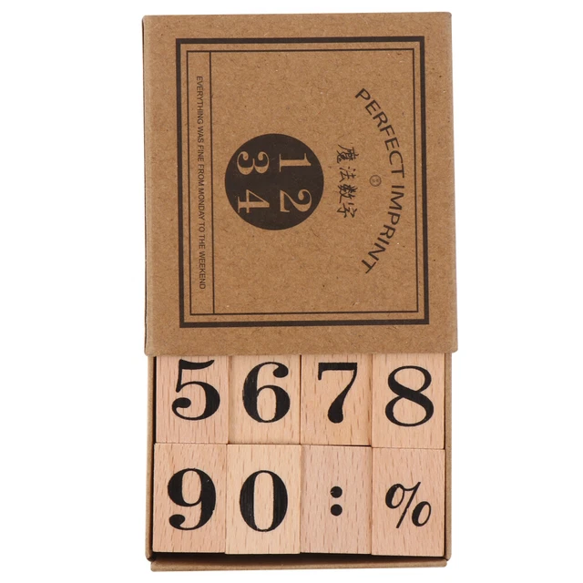 Timbri Album Fotografico Set 8 Timbri In Legno Per Scrapbooking - Motivi Floreali, Idee Creative Fai Da Te Timbri Fiori Legno Faggio