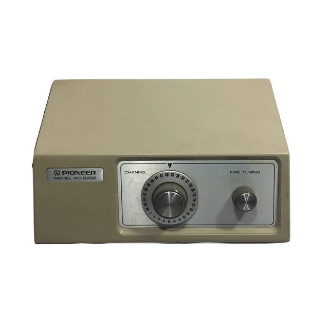 PIONEER MODEL BC2002A Cable TV Converter Box Vintage UNTESTED /M3 £18.