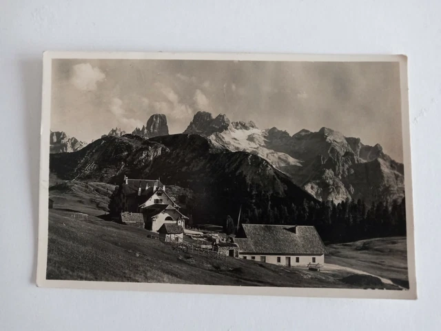 Cartolina "Hotel Vallandro - Prato Piazza" Viaggiata (1951)