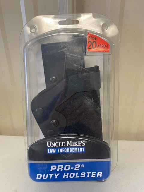 Uncle Mikes Law Enforcement Pro-2 Duty Holster Size 20 4320-1 Right Hand