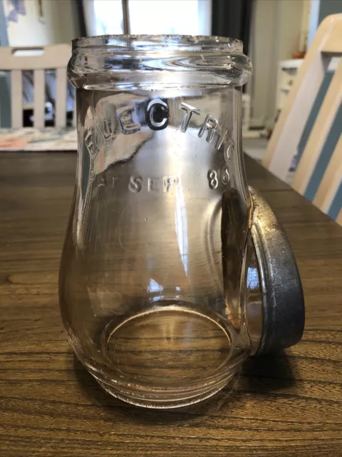 Rare Star MFG Lantern Co Electric Tubular Lantern Globe