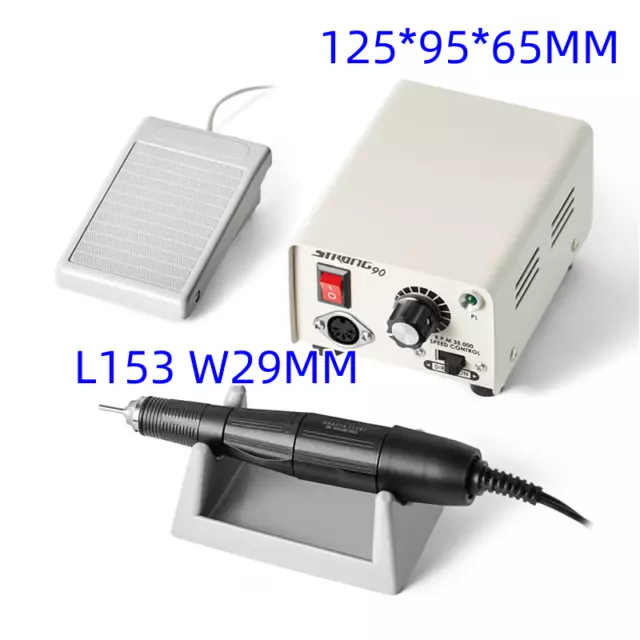 1x Marathon Strong 90 Micromotor 35K rpm Micro Motor Handstück Lab Equipment DHL