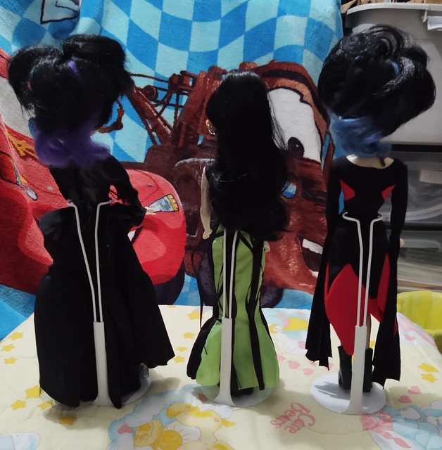 BLEEDING EDGE &BEGOTHS& Gothic Raven Julia Doom Sinstress Doll Figures