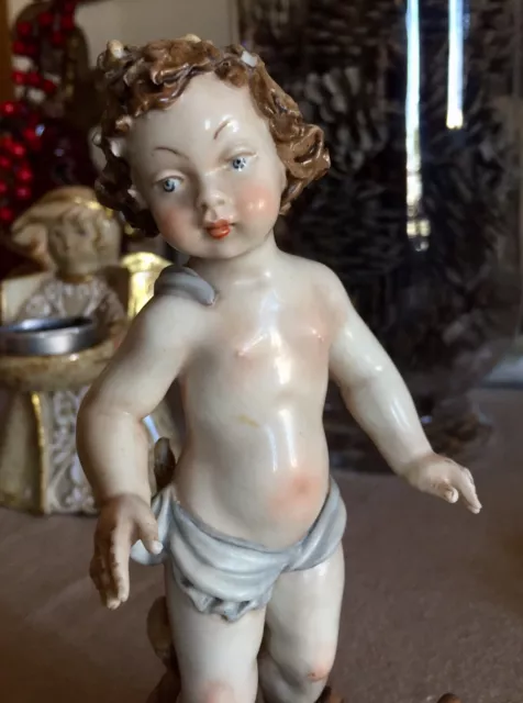 Ceramica Antica Capodimonte Statuine Vintage