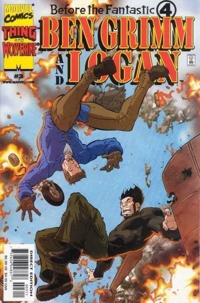 Before the Fantastic Four - Ben Grimm & Logan (2000) #3 of 3