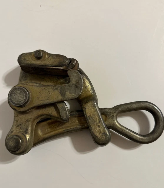 Klein 1625-20 Haven's Cable Grip for Wire Rope 0.28" ,0.75" Diameter 8000lb USA