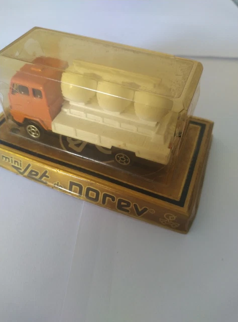 Miniature Norev 1/64 : Maserati Boomerang Orange - Réf. 306973 - Fabriqué En France - Occasion