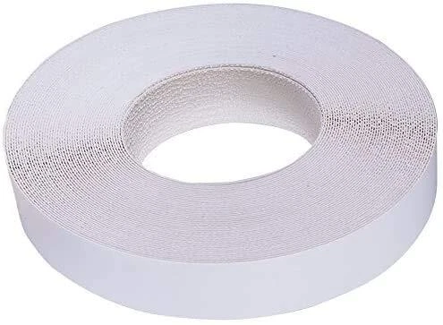 White Melamine 1-1/2 inch X 50 ft roll of White Edge Banding – Pre-glued Flex...