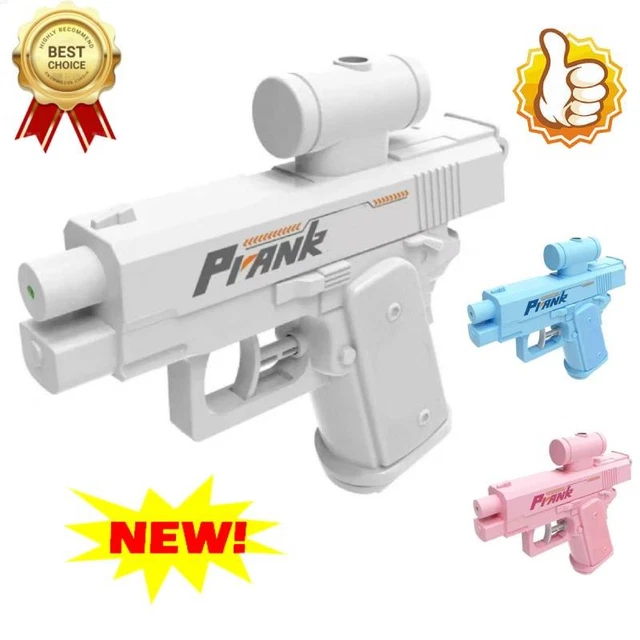 Pistolet à Eau Farceur à Double Jet - Pour Piscine Et Plage - Prise En Main Facile - Amusant Pour Enfants Et Adultes