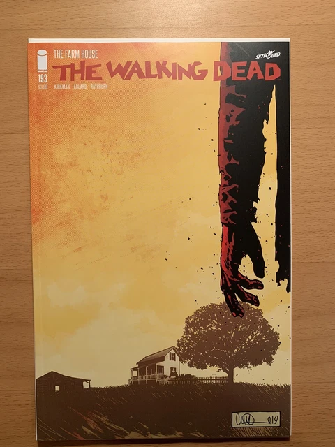 THE WALKING DEAD 193 1st PRINT THE FARMHOUSE ROBERT KIRKMAN FINAL ISSUE HOT! NM