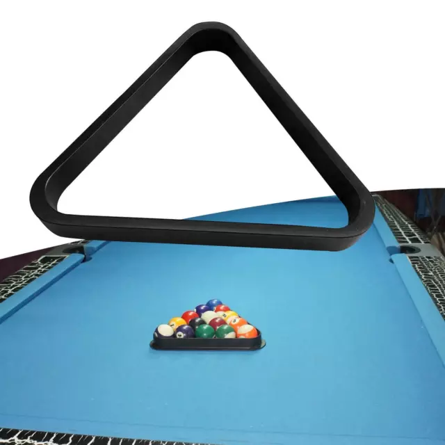 Wood Billiard Triangle Ball Rack for 2inch Pool Balls Training Pool Table