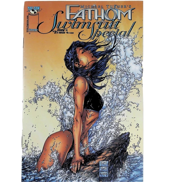 Michael Turner's Fathom - Swimsuit Special May 1999 Comics, Top Cow Image, VG+.