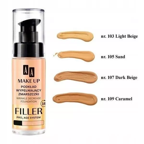 AA Make Up Filler Foundation zum Auffüllen von Falten Pro3 Age System Smoothing