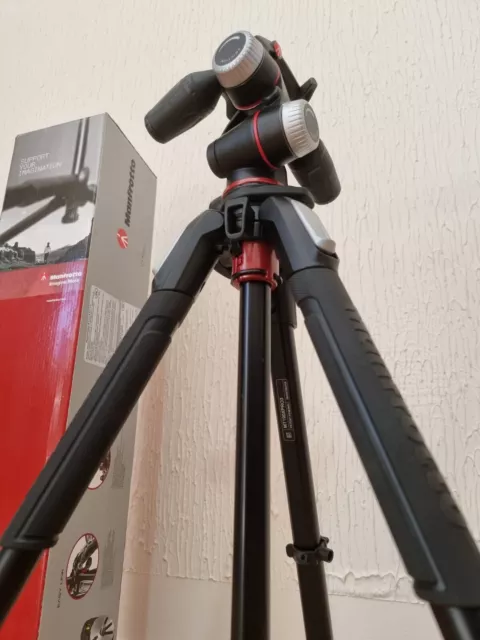 Manfrotto MK190XPRO3-3W Treppiede 190+ Manfrotto MB MBAG80N Sacca 80 cm Nero 2