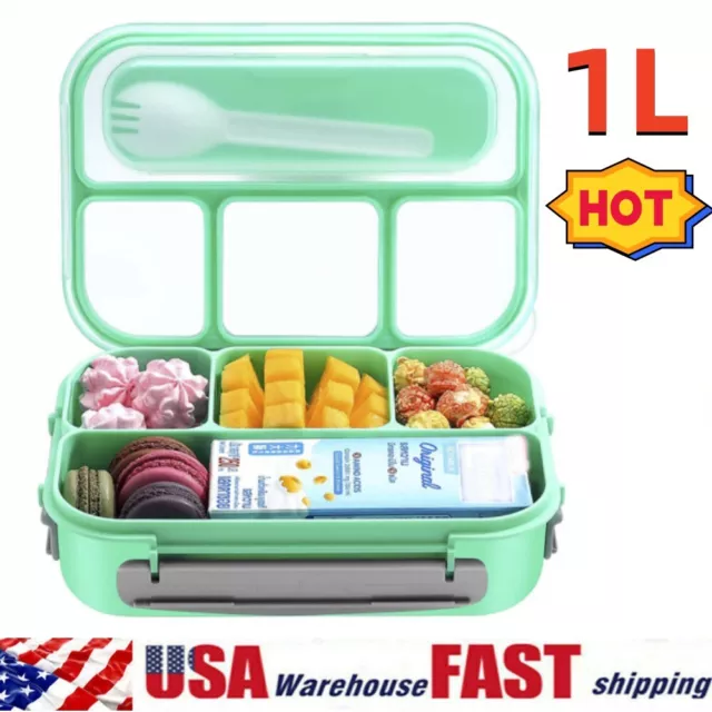 Russbe 1.6 qt. 3-Compartment Lunch Bento Box