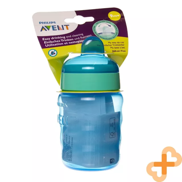 PHILIPS AVENT Cup with Soft Silicone Spout without Handles Blue SCF553/05 260 ml