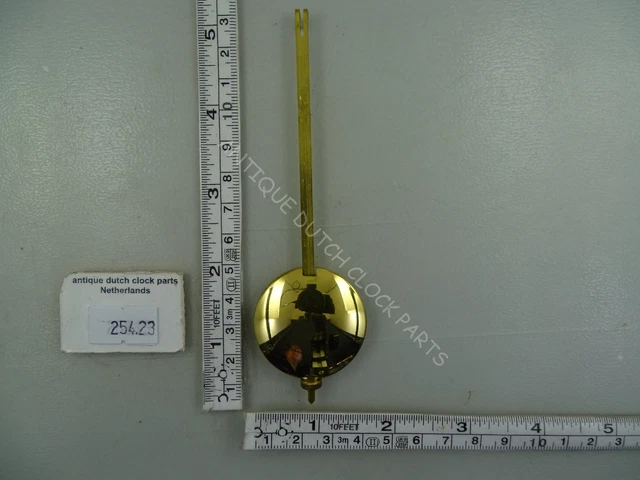 Pendulum For A Schmid Mantel Clock, Neuchatel Or Neuchateloise 5 1/2" Or 13 Cm Pendulum For A Schmid Mantel Clock, Neuchatel Or Neuchateloise 5 1/2" Or 13 Cm