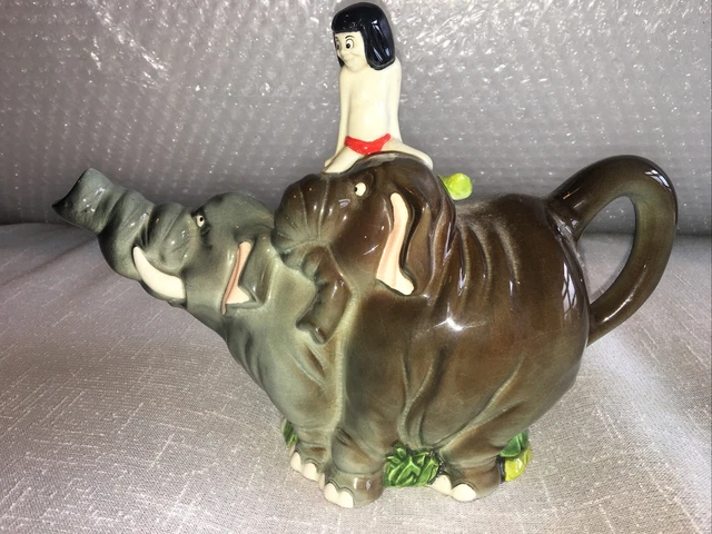 Disney PAUL CARDEW Teapot THE JUNGLE BOOK ELEPHANTS Limited Edition 493/5000