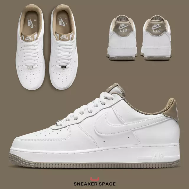 Nike Air Force 1 Low White Khaki (2022) - Men's Size 13 (DR9867-100)