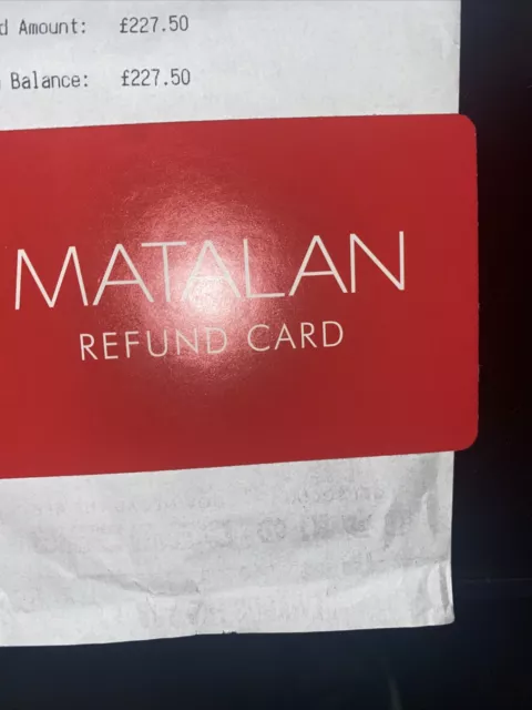 matalan gift cards £170