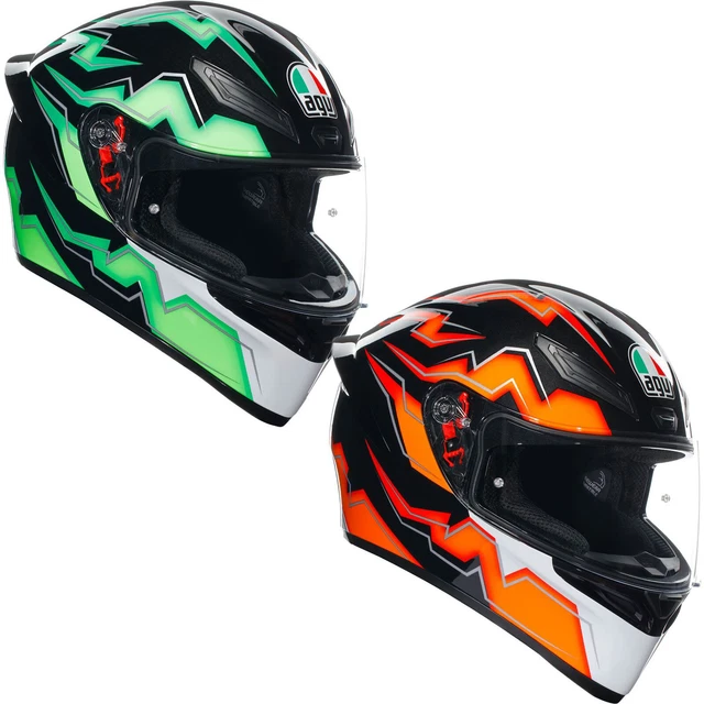 AGV K1S ECE 22.06 Casque Moto Intégral Pinlock Prêt Kripton EUR 391