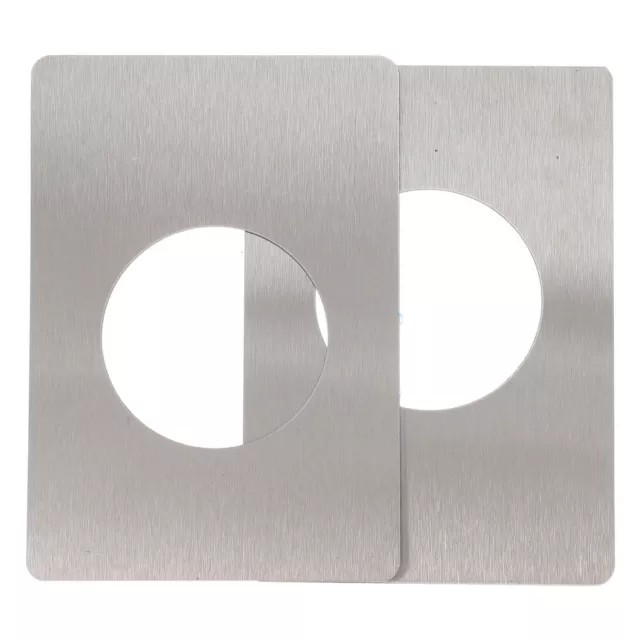 Get 2pcs Furniture Door Knob Repair Plates for Enhanced Security.