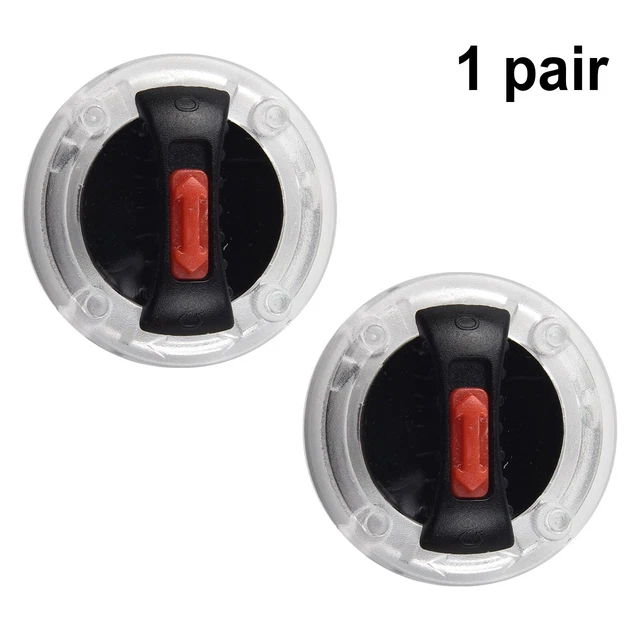 Kit De Réparation Pour Visière De Casque Moto - 6 Vis En Plastique Noires, Diamètre 6 Mm | Compatible Avec Nombreuses Marques