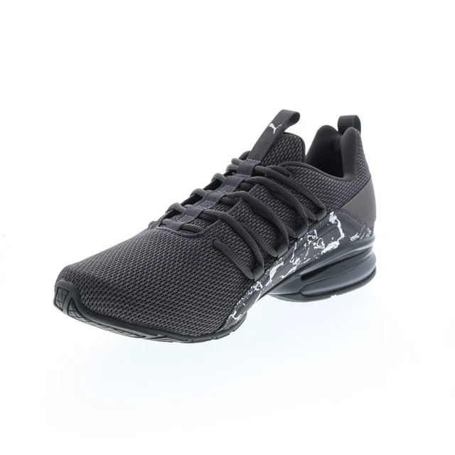 Puma Axelion City Escape 37722102 Mens Gray Canvas Athletic Running Shoes 4