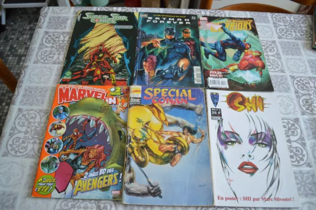 BD Lot 18 Marvel-Comics-DC-Semic books - 3