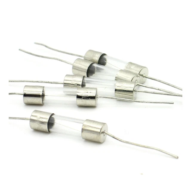 5x Fusibles verre F3A - 250v - 5x20mm - Rapide  - a souder 182fus214