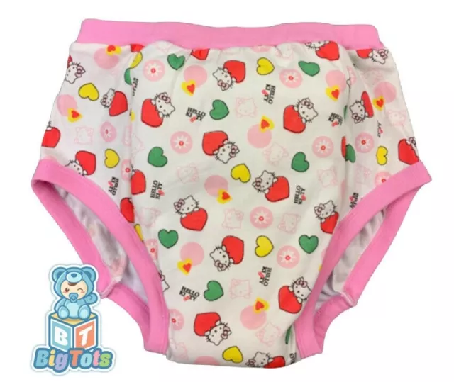 Adult training pant baby HEII0 KlTTY  diaper incontinence  autistic