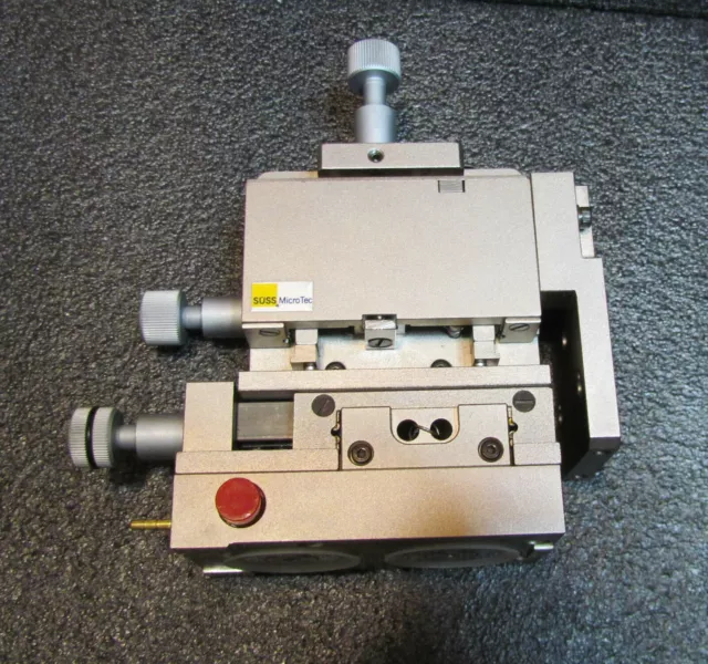 Karl Suss PH120 micropositioner positioner Probe Head Manipulator Vacuum Base Karl Suss PH120 micropositioner positioner Probe Head Manipulator Vacuum Base