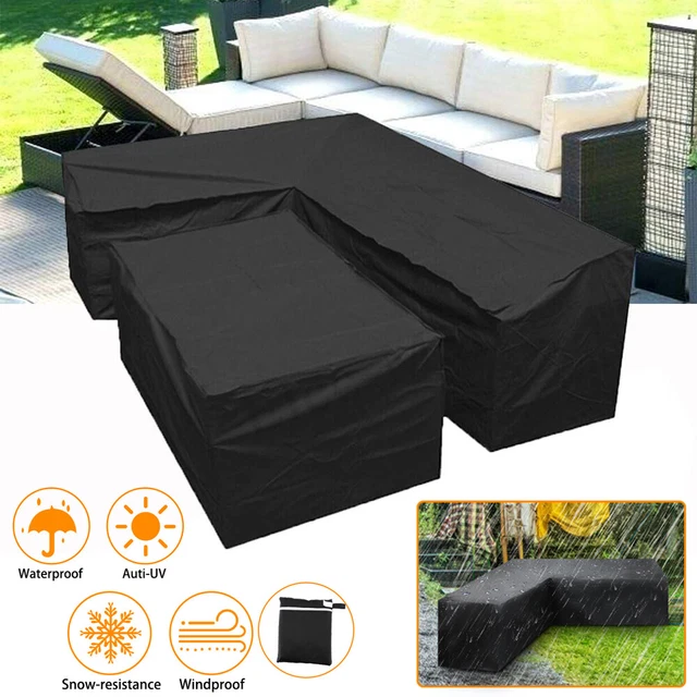 HEAVY DUTY OUTDOOR Waterproof Garden Patio Furniture Cover for Rattan