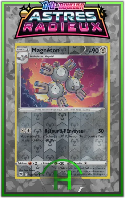 Reverse Magneton - EB10:Radiant Stars - 106/189 - New French Pokemon Card