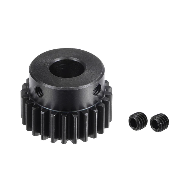 10mm Blende 25T Modul 1 15 # Stahl Spur Differential Ritzel Motor Getriebe