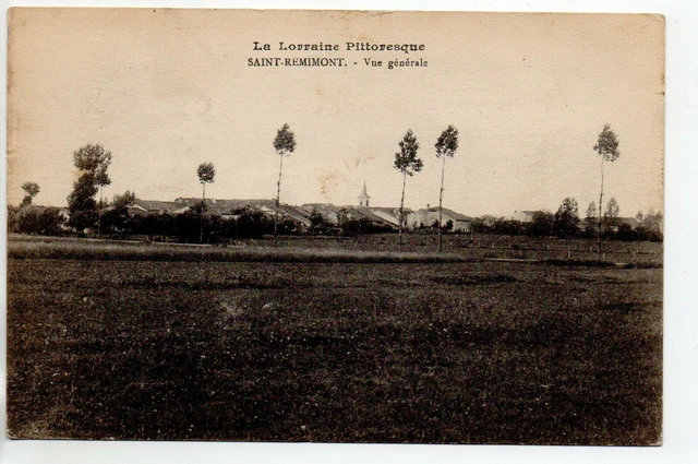 SAINT REMIMONT  - Meurthe et Moselle - CPA 54 - vue generale