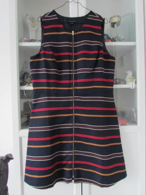 TOMMY  HILFIGER Zip Front Knee Length   Dress  ~ Size UK 14 / 16
