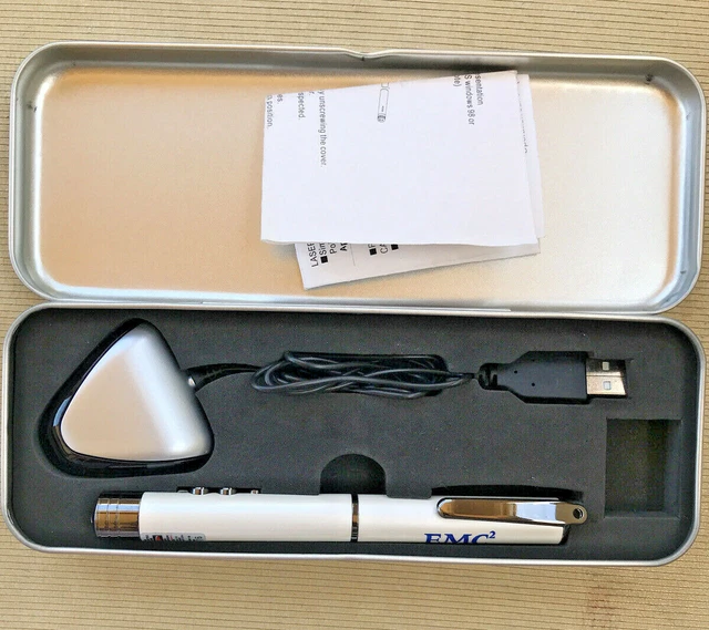 EMC2 Laser Pointer w/ Infra Red Remote Control - Supports Microsoft Powerpoint