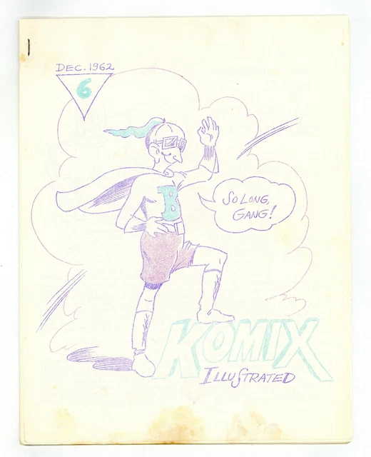 Komix Illustrated fanzine #6 VG+ 4.5 1963