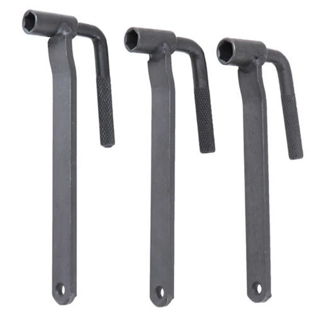Strumento di regolazione per viti pilota, strumento di regolazione, accessori moto ATV, testa angolata a 90 gradi, metallo, universale per cacciaviti UTV motoslitta