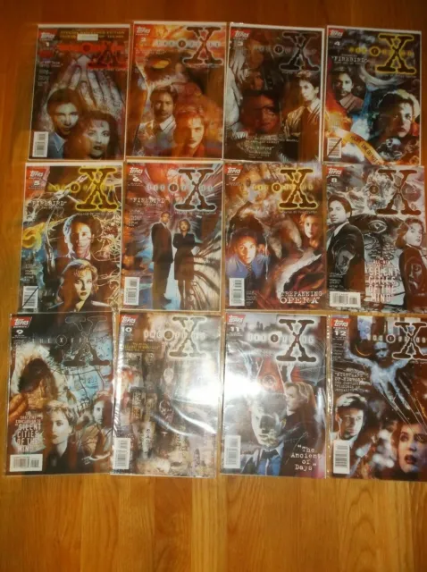 X-Files 18 Comics #0, #1(2-Varient) #2-12,#1 Annual,#2 Special,Ashcan Editions