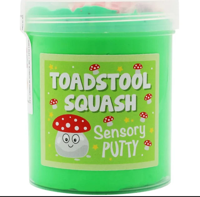 SENSORY PUTTY SLIME Party UK Toadstool Squash 275ml £9.99 - PicClick UK