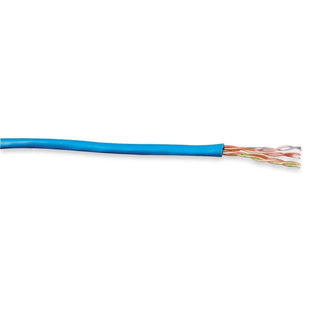 GENSPEED W5131361E Data Cable,Cat 5e,24 AWG,1000ft,White