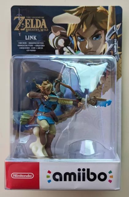 Amiibo The Legend of Zelda Link Archer Breath of the Wild NEUF