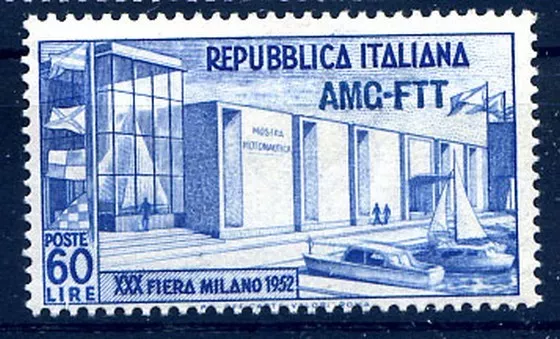 Trieste A - 1952 Fiera Di Milano  Nuovo ** Mnh