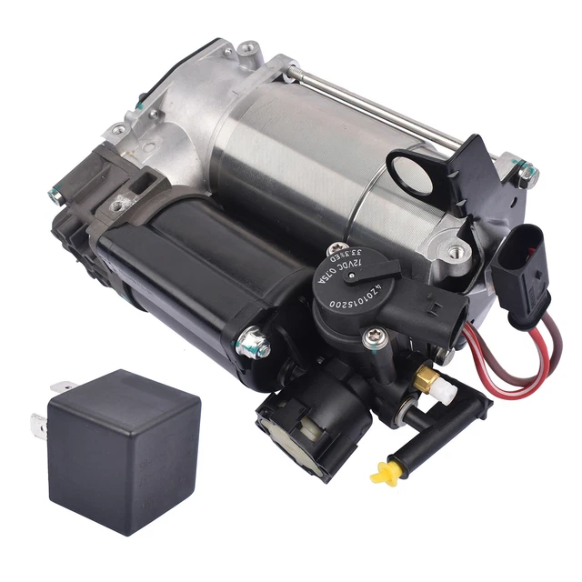 NEW AIR SUSPENSION Compressor Pump + Relay for Mercedes E S Class W211