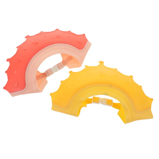 2 Pcs Shampoo Cap Polypropylene (pp) Baby Protection Bath Bathing