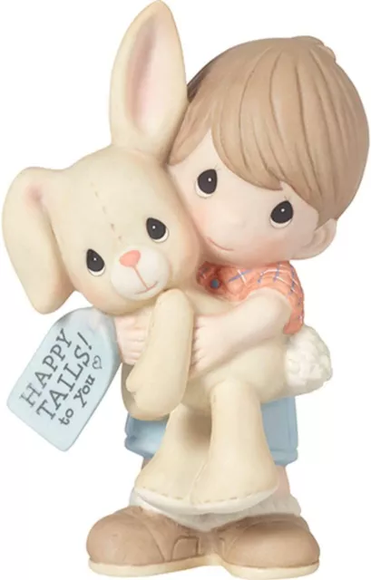 Precious Moments Happy Tails to You Figurine, porcelain - Multicolor