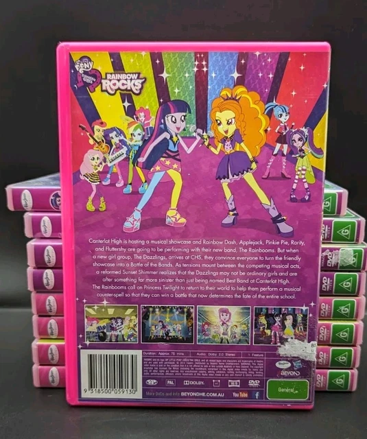 MY LITTLE PONY Friendship is magic + Equestria Girls Rainbow Rocks DVD ...